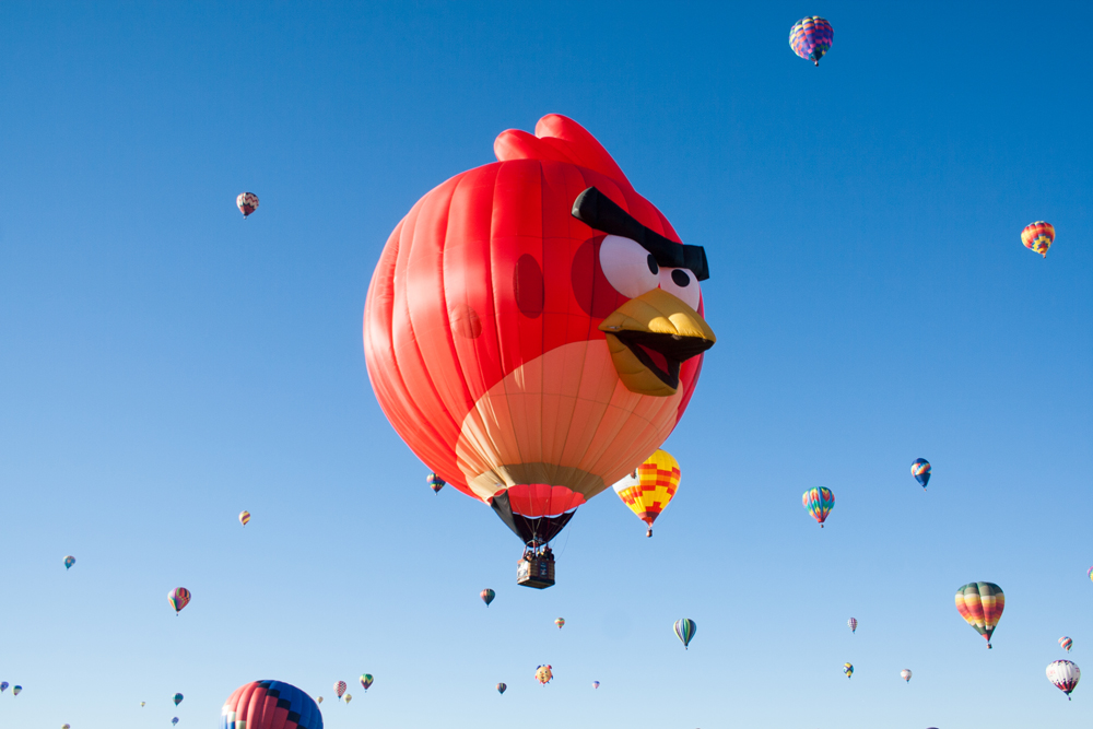 Angry Birds Hot Air Balloon